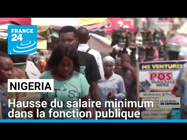 Nigeria : hausse du salaire minimum dans la fonction publique • FRANCE 24