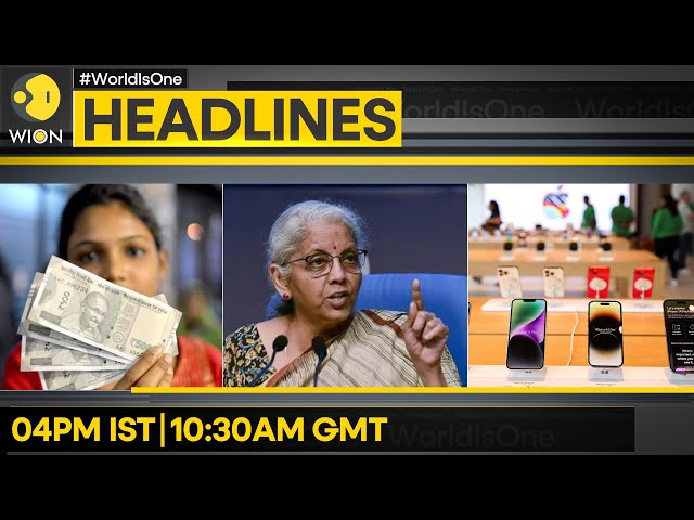 ⁣India to spend on $24 bn jobs | India cuts import duty on smartphones | WION Headlines