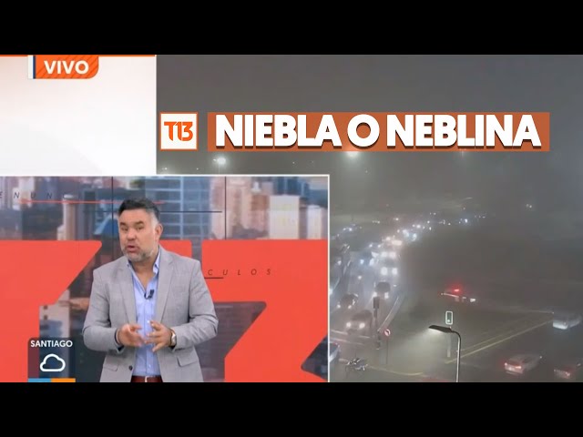 Niebla o neblina: Gianfranco Marcone explica cómo diferenciar fenómenos en Chile