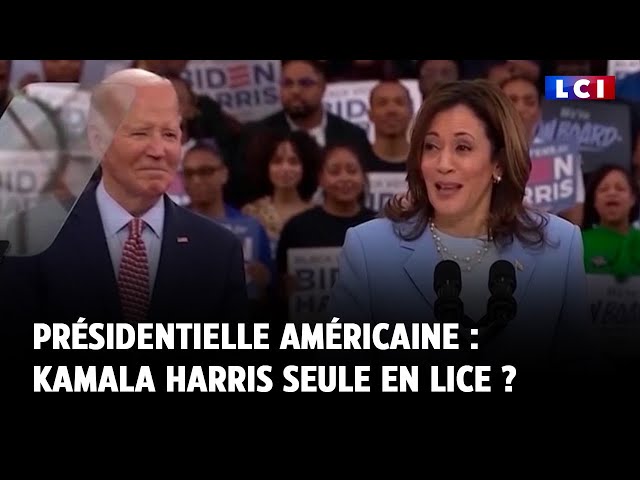 Présidentielle américaine : Kamala Harris seule en lice chez les démocrates ?