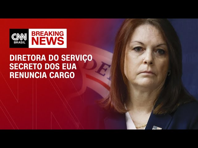 Diretora do Serviço Secreto dos EUA renuncia cargo | LIVE CNN