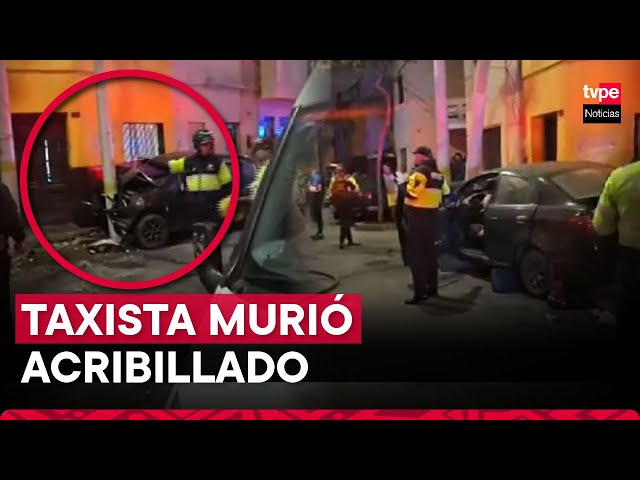 Callao: sicarios persiguieron a taxista por varias cuadras y lo asesinaron a balazos