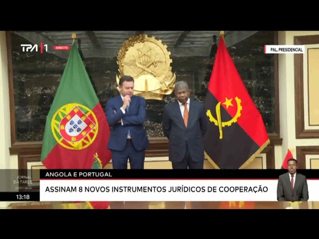 Angola e Portugal: Assinam 8 novos instrumentos jurídicos de cooperação