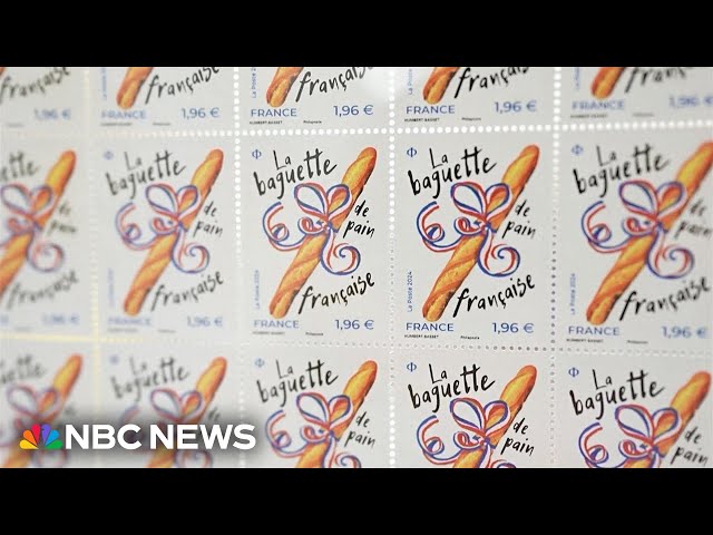 ⁣Scratch and sniff stamps enable Olympic visitors to send home essential French cuisine