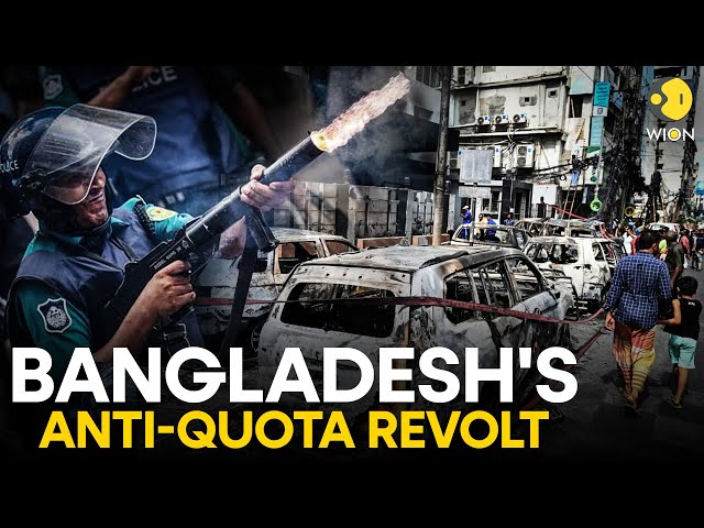 ⁣Bangladesh anti-quota protests LIVE: Bangladesh calm after top court scraps job quotas | WION LIVE