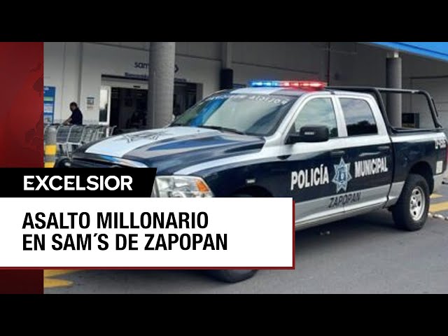 Roban más de un millón de pesos en tienda de Zapopan al vestirse de guardias