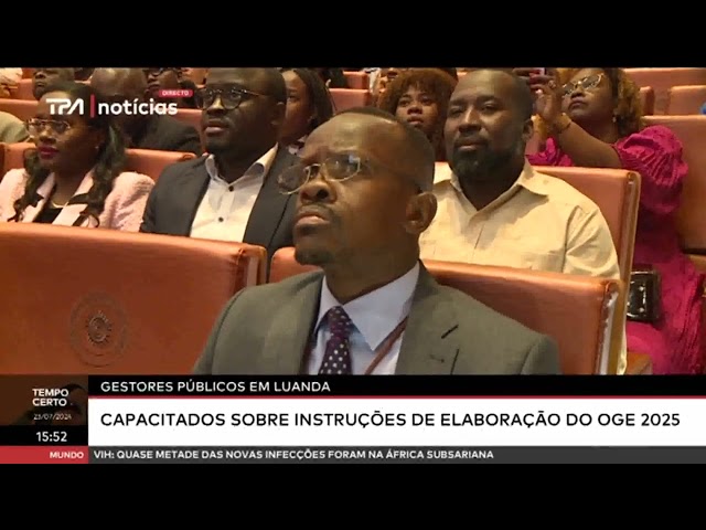 Gestores Públicos em Luanda   Capacitados sobre instruçoes de elaboração do OGE 2025