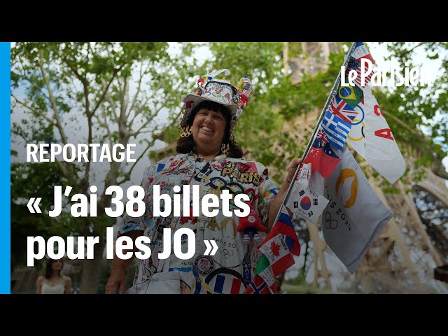 "10 000 dollars de tickets" : Vivianne, la super-fan américaine des JO de Paris