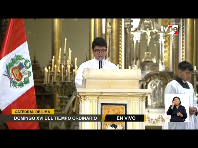 Misa Dominical: Domingo XVI del Tiempo Ordinario (21/07/2024) | TVPerú