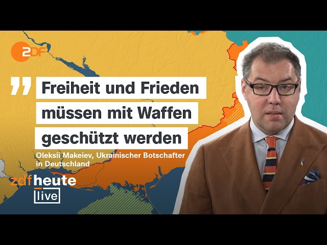 Soldaten gesucht: Wie Kiew Ukrainer im Ausland rekrutieren will | Botschafter Makeiev im Interview