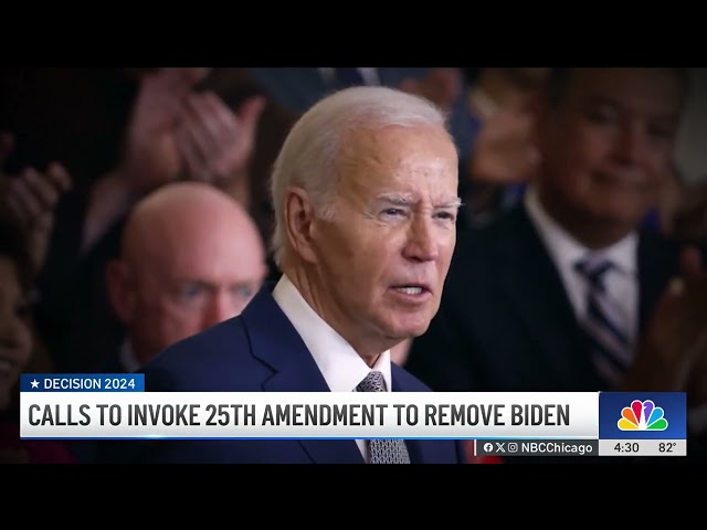 Joe Biden faces calls for removal under 25th Amendment. Is it likely he'll be forced from offic