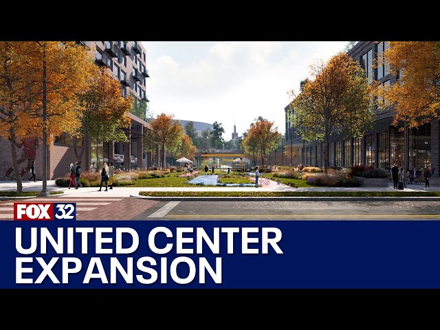 ⁣Renderings show potential additions to United Center campus