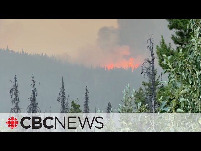 ⁣‘It was so scary’: Kharisma Mair gets a close look at the Jasper wildfire prior to evacuation