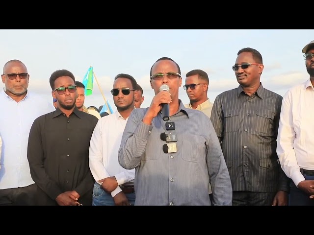 ⁣Madaxweynaha D/G Hirshabelle oo degmada Aadanyabaal oo xarig jaray Mashaariic laga fuliyay