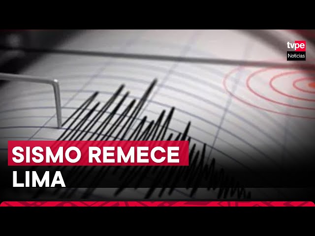 Sismo de magnitud 4.8 se sintió en Lima