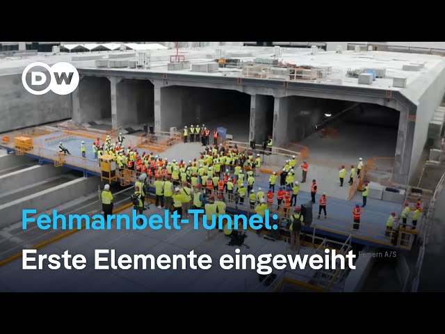 ⁣Die ersten Elemente des längsten unterirdischen Tunnels der Welt wurden eingeweiht | DW Nachrichten