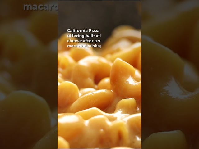 ⁣Watch California Pizza Kitchen respond to viral mac and cheese mishap #Shorts