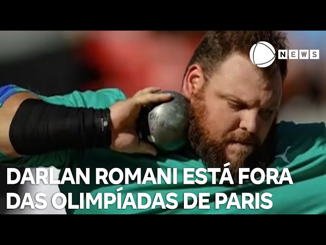 Atleta Darlan Romani está fora das Olimpíadas de Paris