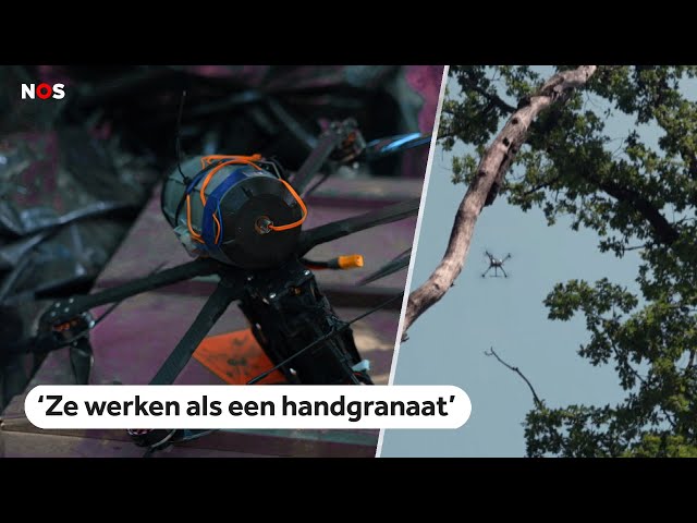 ⁣Deze drones worden gebruikt aan het Oekraïense front