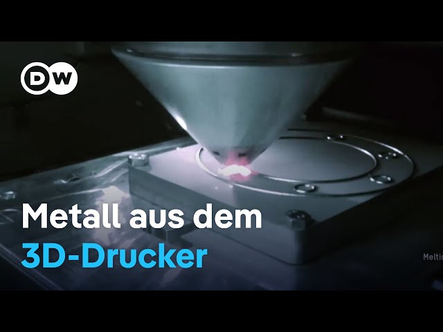 ⁣Was früher aufwändig an Drehbänken gefertigt wurde kann nun der 3D-Drucker fertigen. | DW News