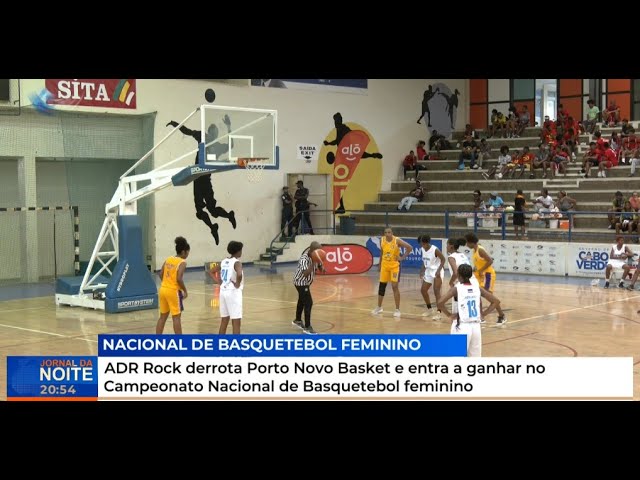 ⁣ADR Rock derrota Porto Novo Basket e entra a ganhar no Campeonato Nacional de Basquetebol feminino