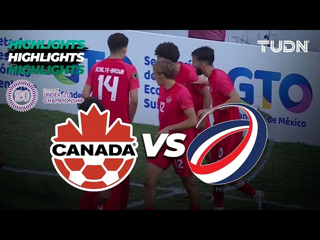 Resumen | Canadá vs Rep Dominicana | CONCACAF Sub20 Championship | TUDN