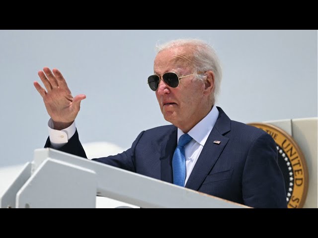 Joe Biden makes first public appearance as health concerns persist