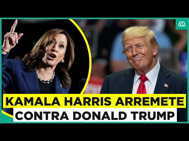 "Un país de caos, miedo y odio": Kamala Harris dice como sería un nuevo Gobierno de Donald