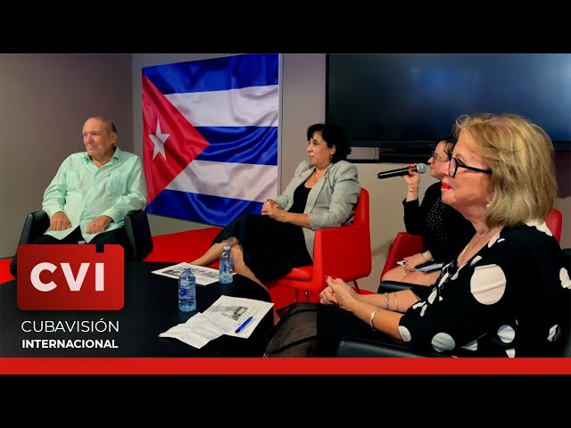 ⁣Cuba comparte experiencias en desarrollo biotecnológico y farmacéutico durante charla en Tremblay