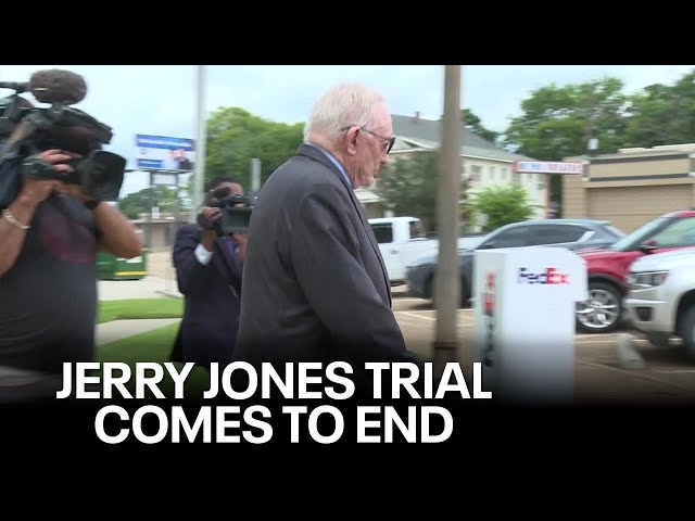 ⁣Jerry Jones trial comes to abrupt end, all lawsuits to be dropped