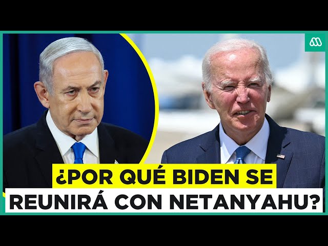 Netanyahu viaja a Washington: ¿Por qué se reunirá con Joe Biden?