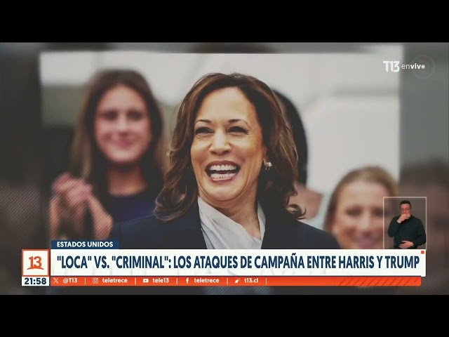 Los ataques de campaña entre Kamala Harris y Donald Trump