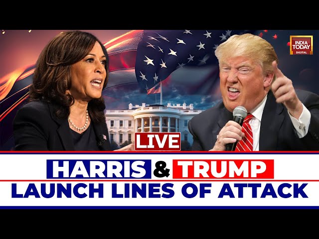 ⁣Donald Trump Speech LIVE: Kamala Harris Vs Donald Trump | US Elections 2024 | India Today LIVE