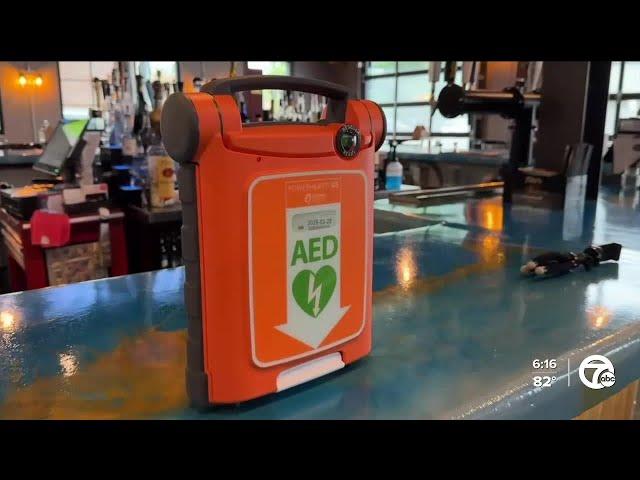 After reporter helps save life, he explores why more restaurants don't have AEDs