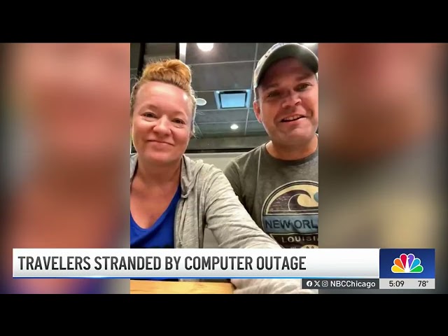 Travelers still STRANDED 4 days after massive computer outage