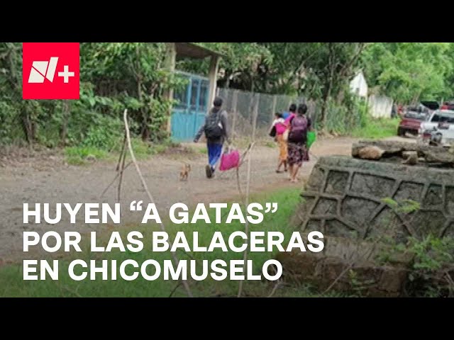 ⁣Violencia en Chiapas condena a desplazados a sobrevivir en otros municipios - En Punto