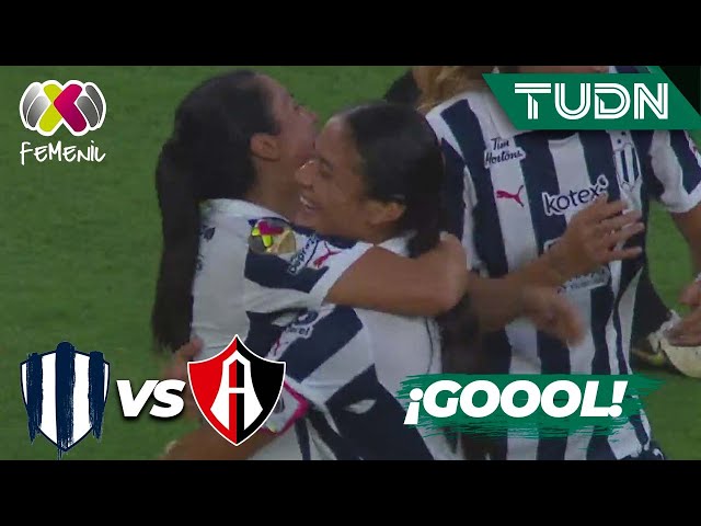⁣¡DOBLETE! Ana Martínez vuelve a marcar | Monterrey 3-0 Atlas | Liga Mx Femenil AP2024-J2 | TUDN
