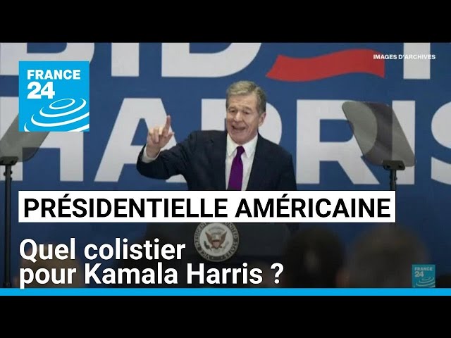 Présidentielle américaine : quel colistier pour Kamala Harris ? • FRANCE 24