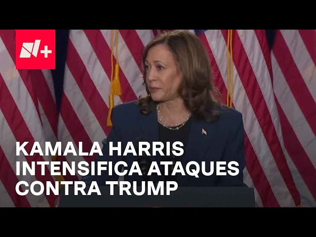 Kamala Harris Intensifica Ataques contra Donald Trump en Evento de Campaña en Wisconsin