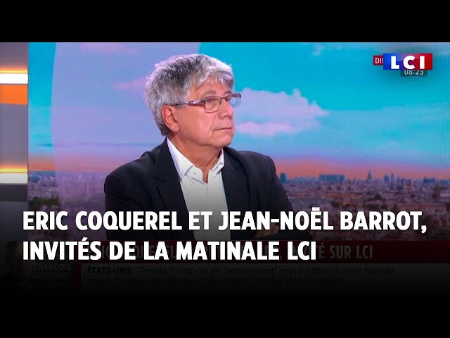 ⁣Eric Coquerel et Jean-Noël Barrot, invités de la matinale LCI