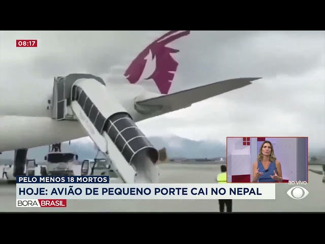 Avião cai em Nepal e deixa ao menos 18 mortos