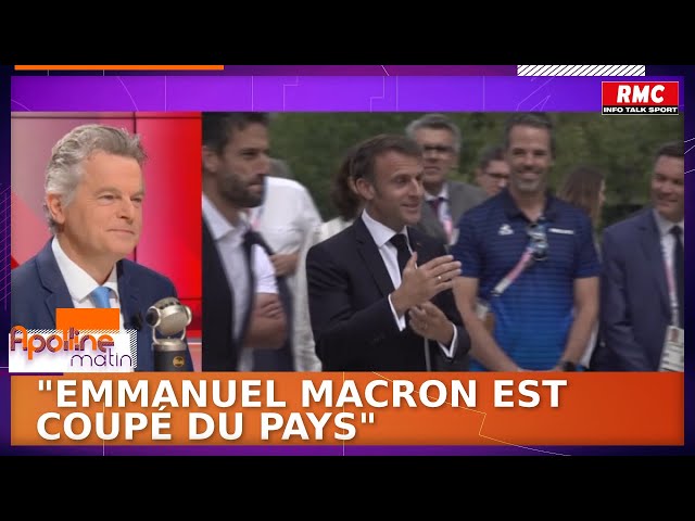 "Emmanuel Macron est coupé du pays", dénonce Fabien Roussel