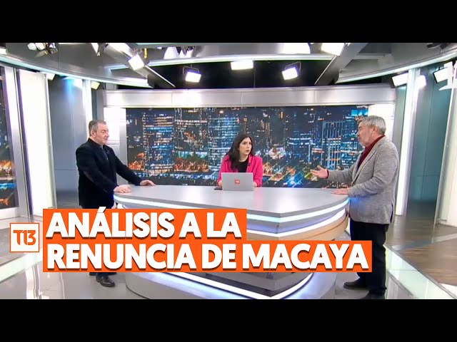 Mesa de Análisis La renuncia de Javier Macaya a la presidencia de la UDI