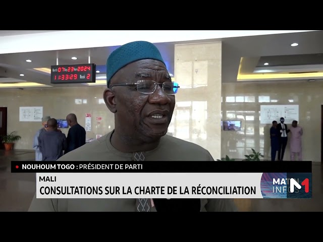 ⁣Mali : consultations sur la charte de la réconciliation