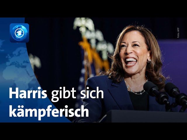 ⁣Kamala Harris startet in den US-Wahlkampf und kritisiert Donald Trump scharf