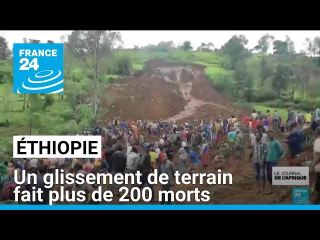 ⁣Glissement de terrain en Ethiopie : plus de 200 morts • FRANCE 24