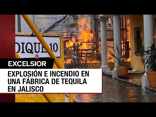 Cinco muertos por explosión en una fábrica de tequila en Jalisco