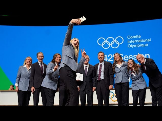 ⁣IOC awards 2034 Winter Games to Salt Lake City