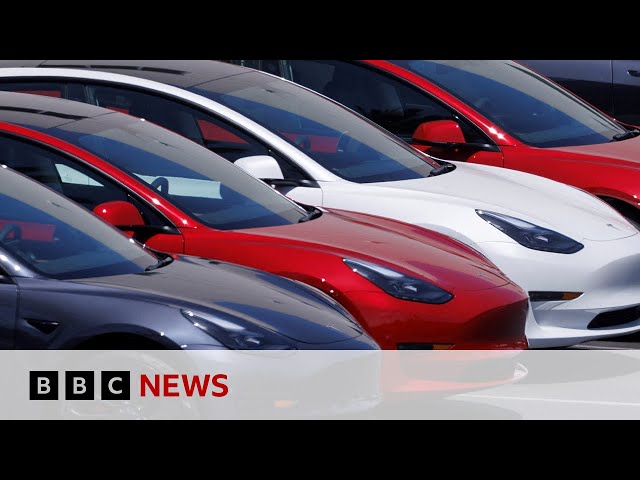 ⁣Tesla records lowest profit margin for five years | BBC News