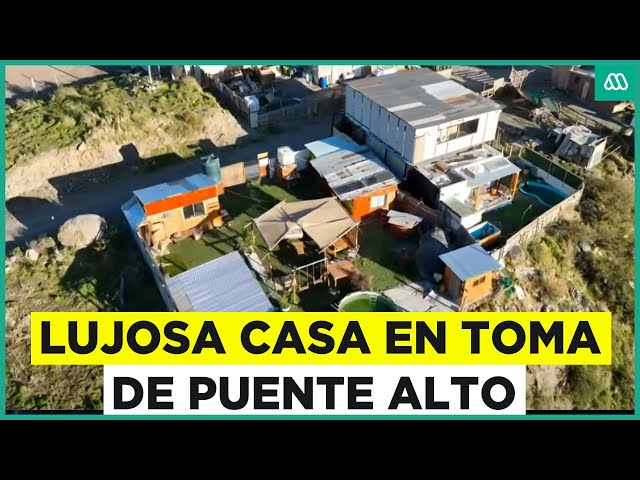⁣Lujosa toma en Puente Alto: Así eran las casas de cabecillas de banda criminal